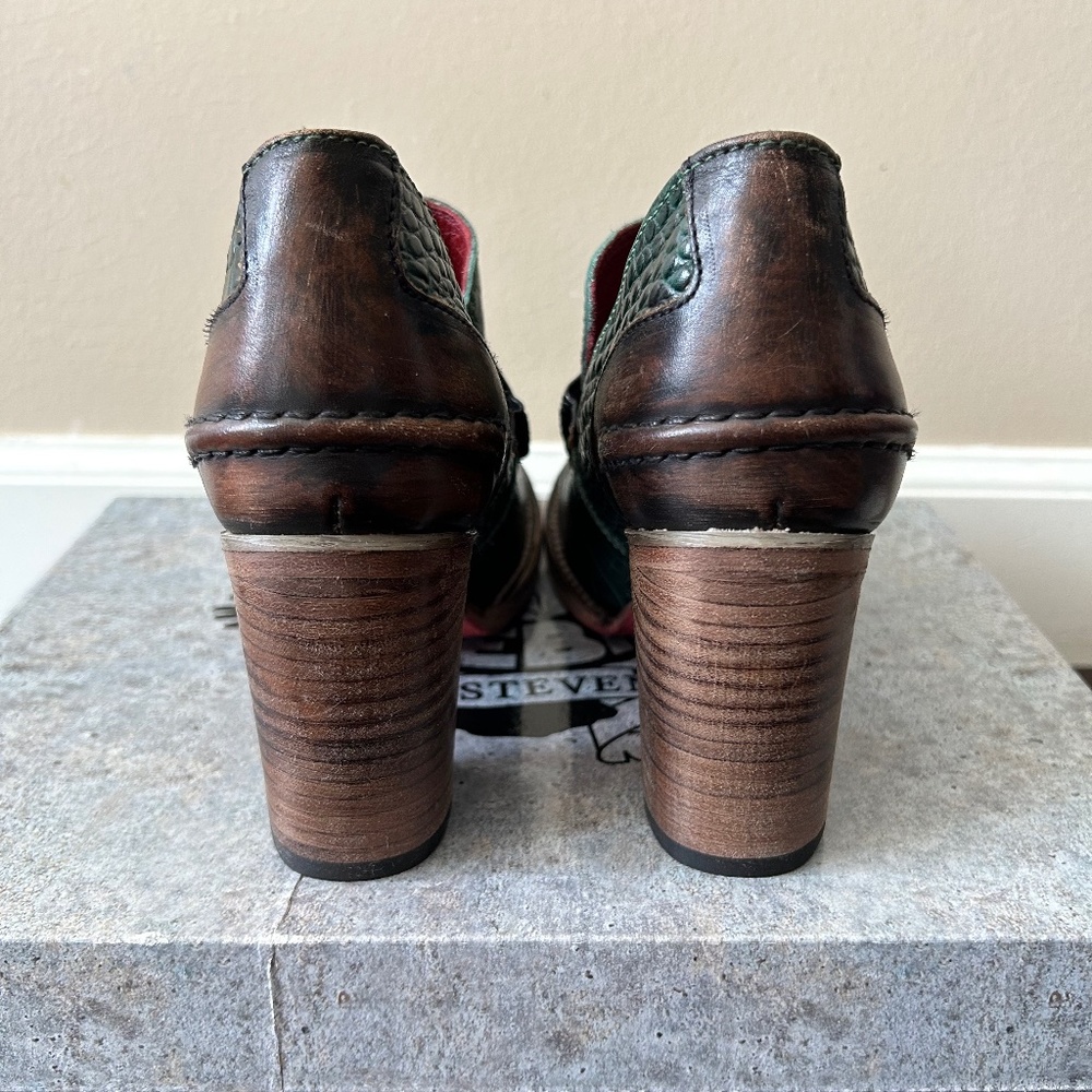 New with Box Freebird Bellevue Green Croco - Picture 4 of 9